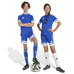 adidas Squadra 25 Voetbalbroekje Kids Blauw Wit