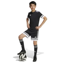 adidas Squadra 25 Voetbalbroekje Kids Zwart Wit