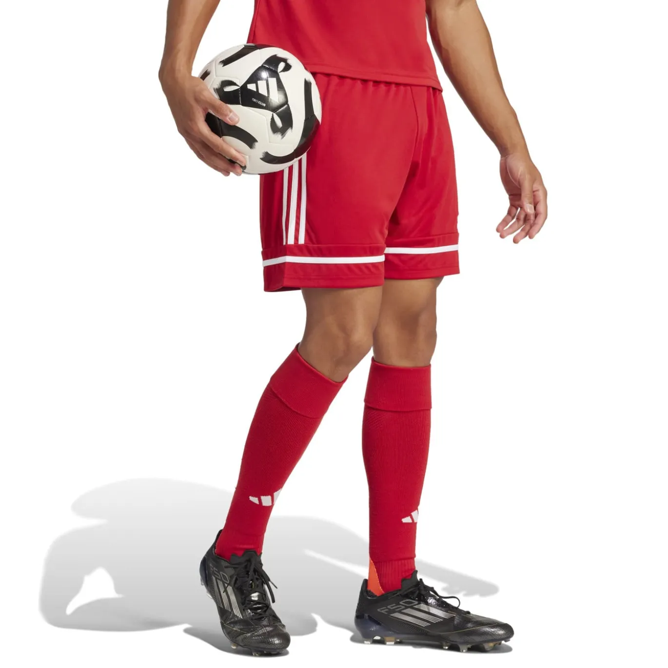 adidas Squadra 25 Voetbalbroekje Rood Wit Rood