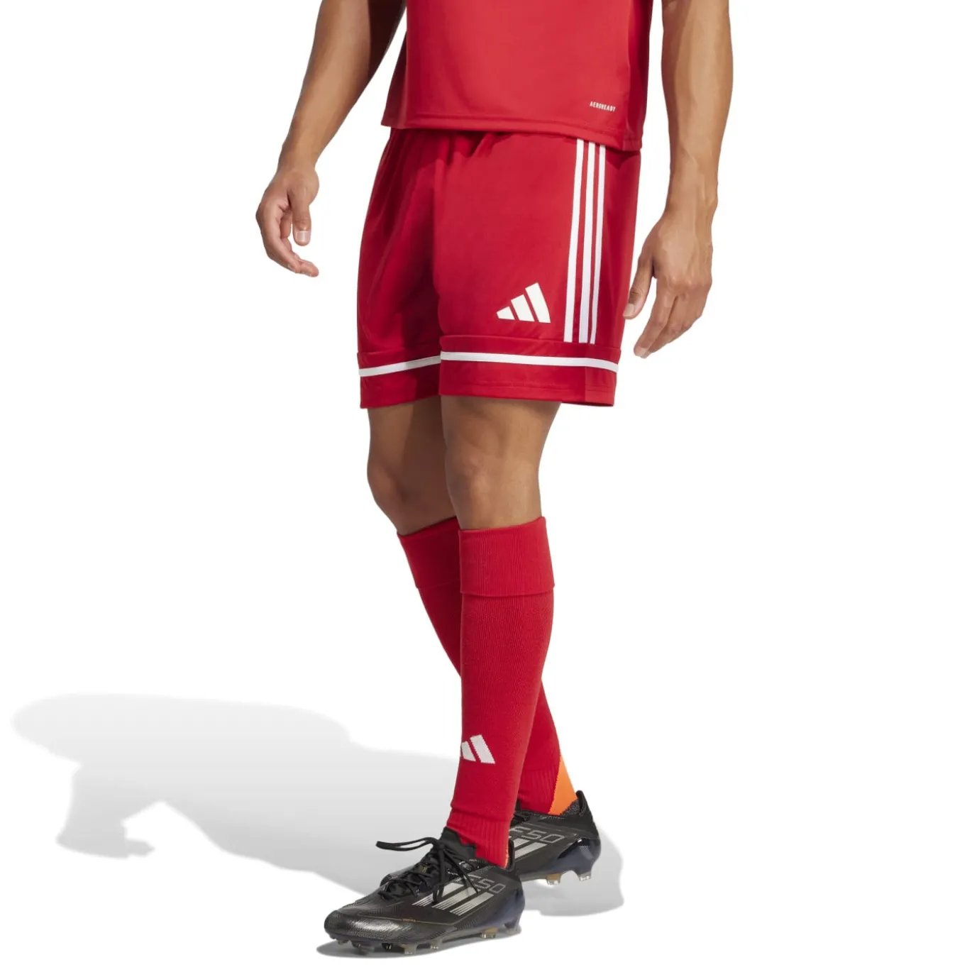 adidas Squadra 25 Voetbalbroekje Rood Wit Rood