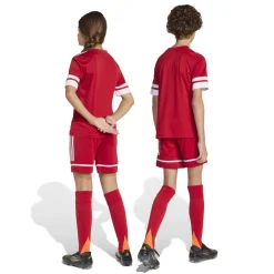 adidas Squadra 25 Voetbalbroekje Kids Rood Wit Rood