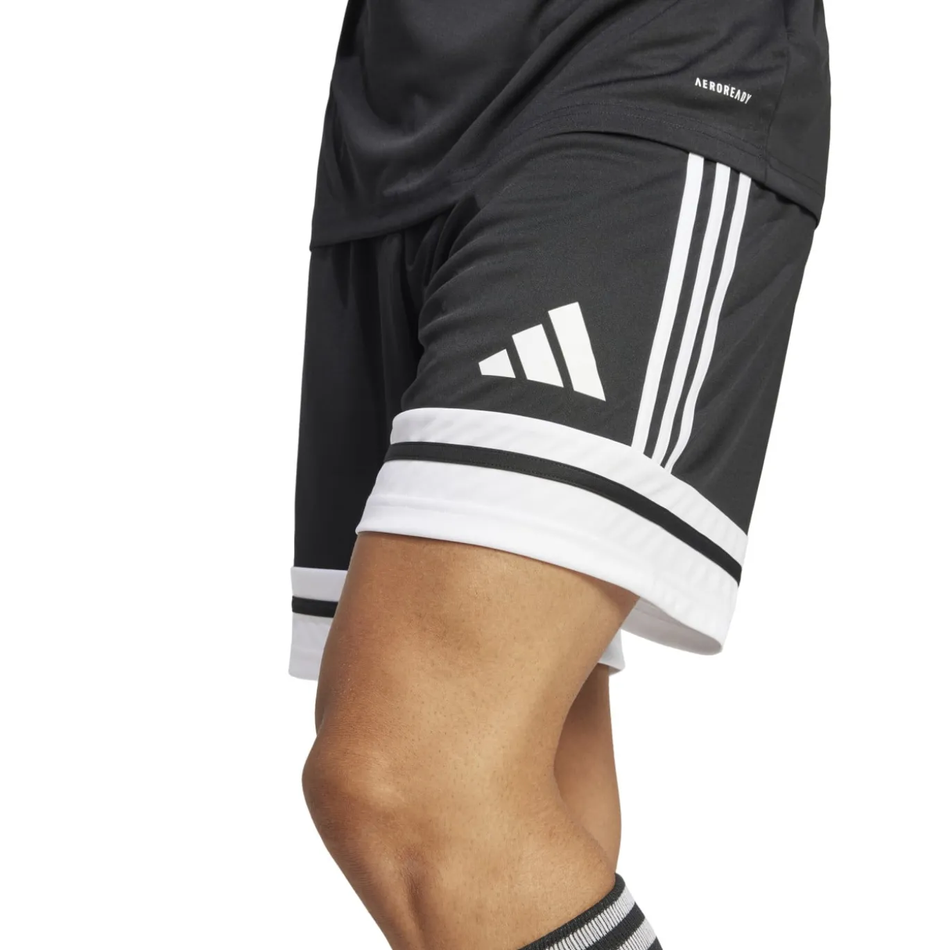 adidas Squadra 25 Voetbalbroekje Zwart Wit