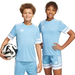 adidas Squadra 25 Voetbalshirt Kids Lichtblauw Wit