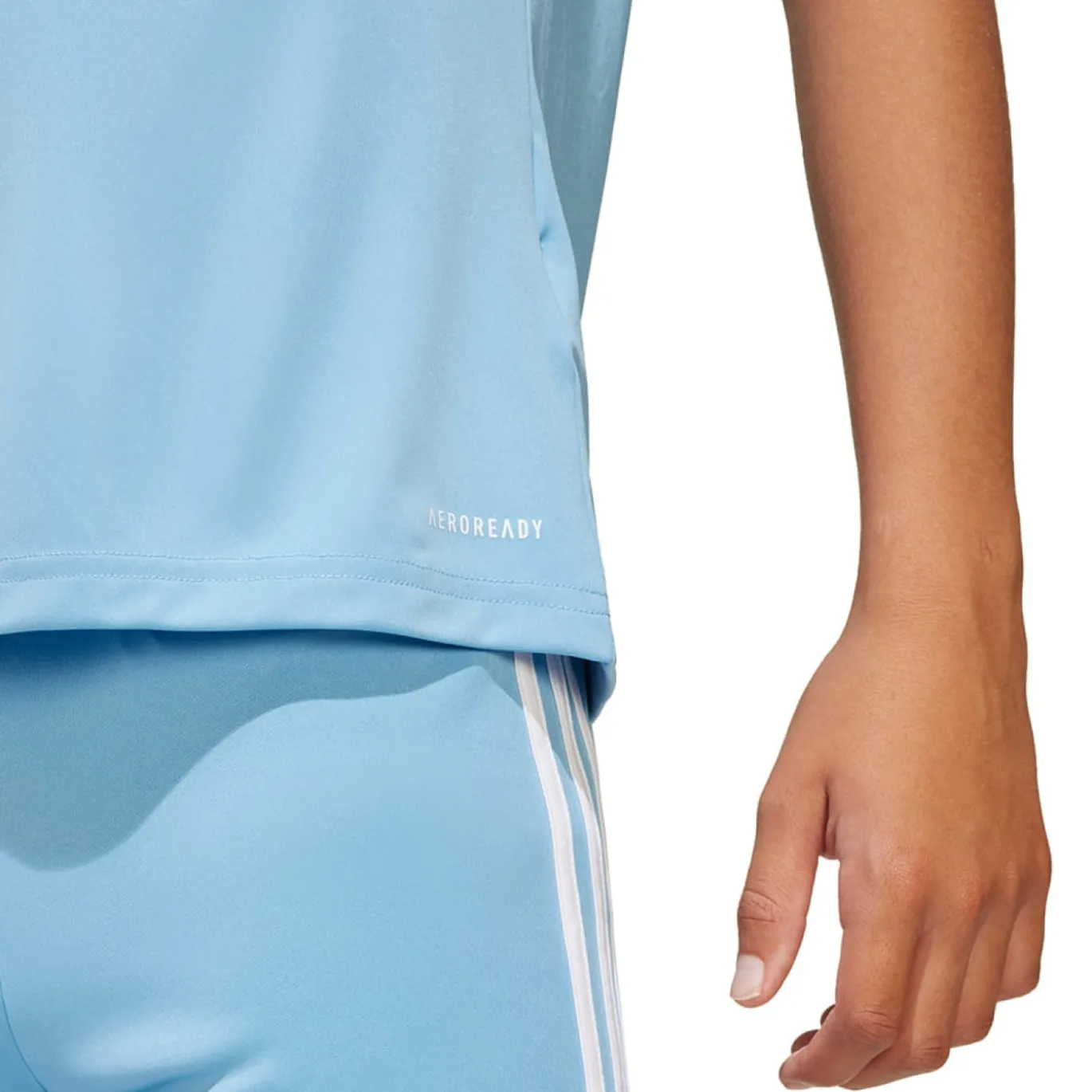 adidas Squadra 25 Voetbalshirt Kids Lichtblauw Wit