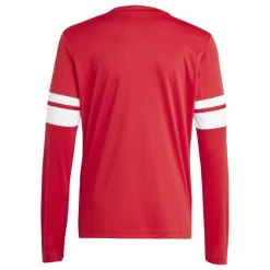adidas Squadra 25 Voetbalshirt Lange Mouwen Kids Rood Wit