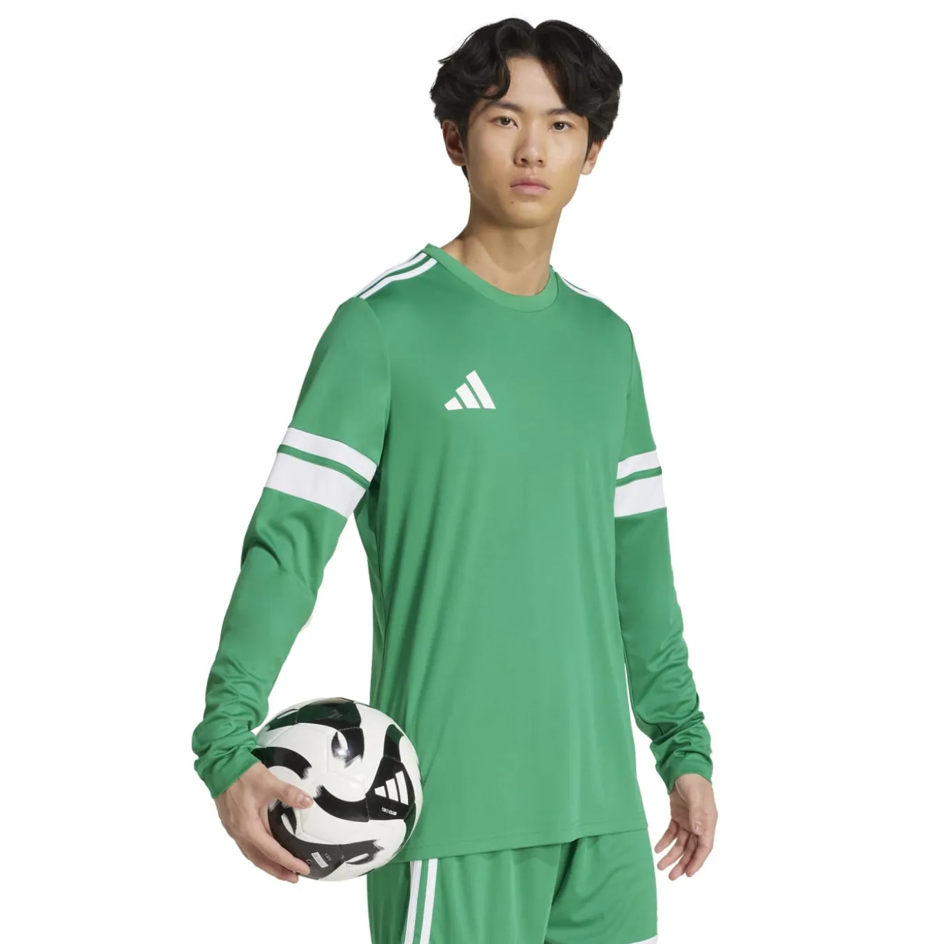 adidas Squadra 25 Voetbalshirt Lange Mouwen Groen Wit