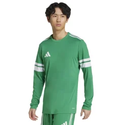 adidas Squadra 25 Voetbalshirt Lange Mouwen Groen Wit