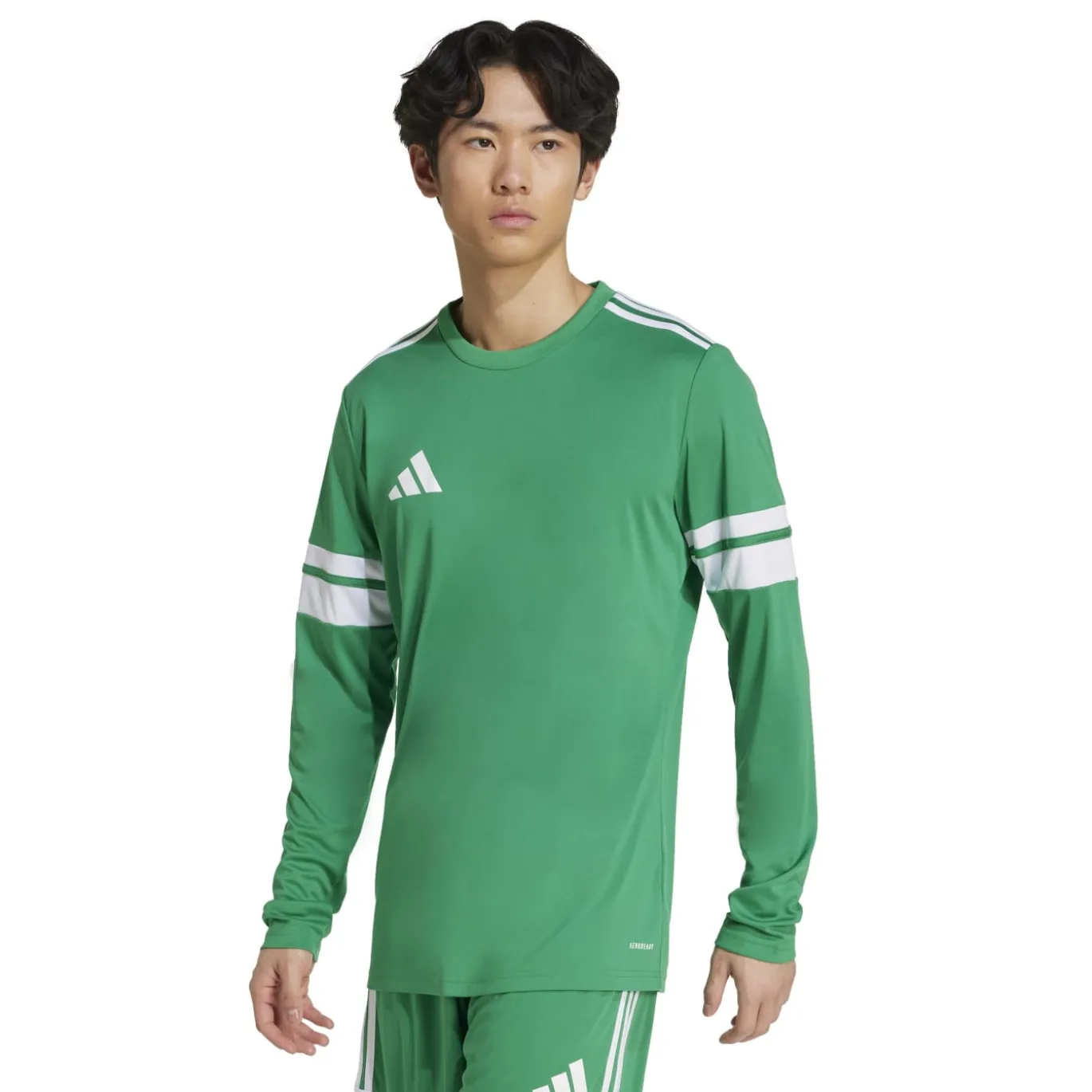adidas Squadra 25 Voetbalshirt Lange Mouwen Groen Wit
