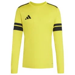 adidas Squadra 25 Voetbalshirt Lange Mouwen Geel Zwart