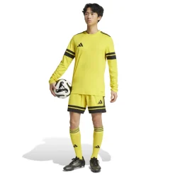 adidas Squadra 25 Voetbalshirt Lange Mouwen Geel Zwart