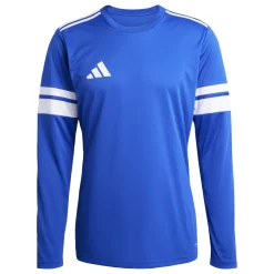 adidas Squadra 25 Voetbalshirt Lange Mouwen Blauw Wit
