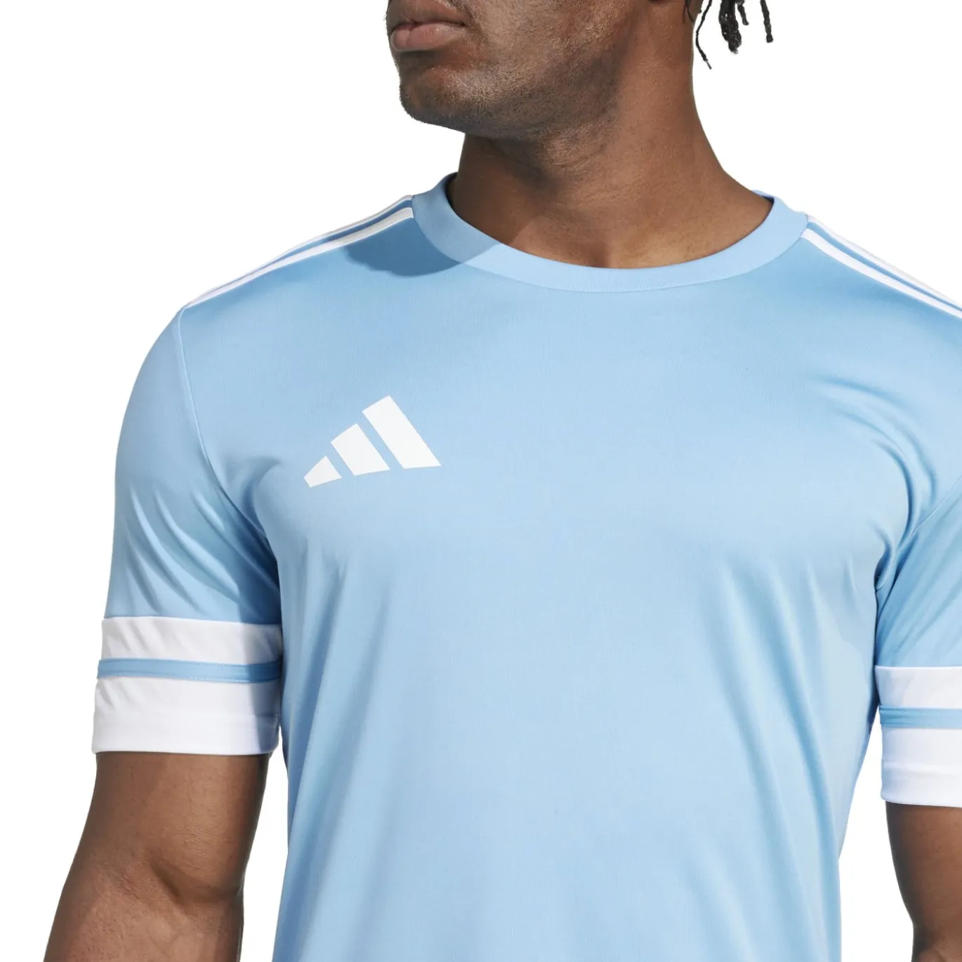 adidas Squadra 25 Voetbalshirt Lichtblauw Wit