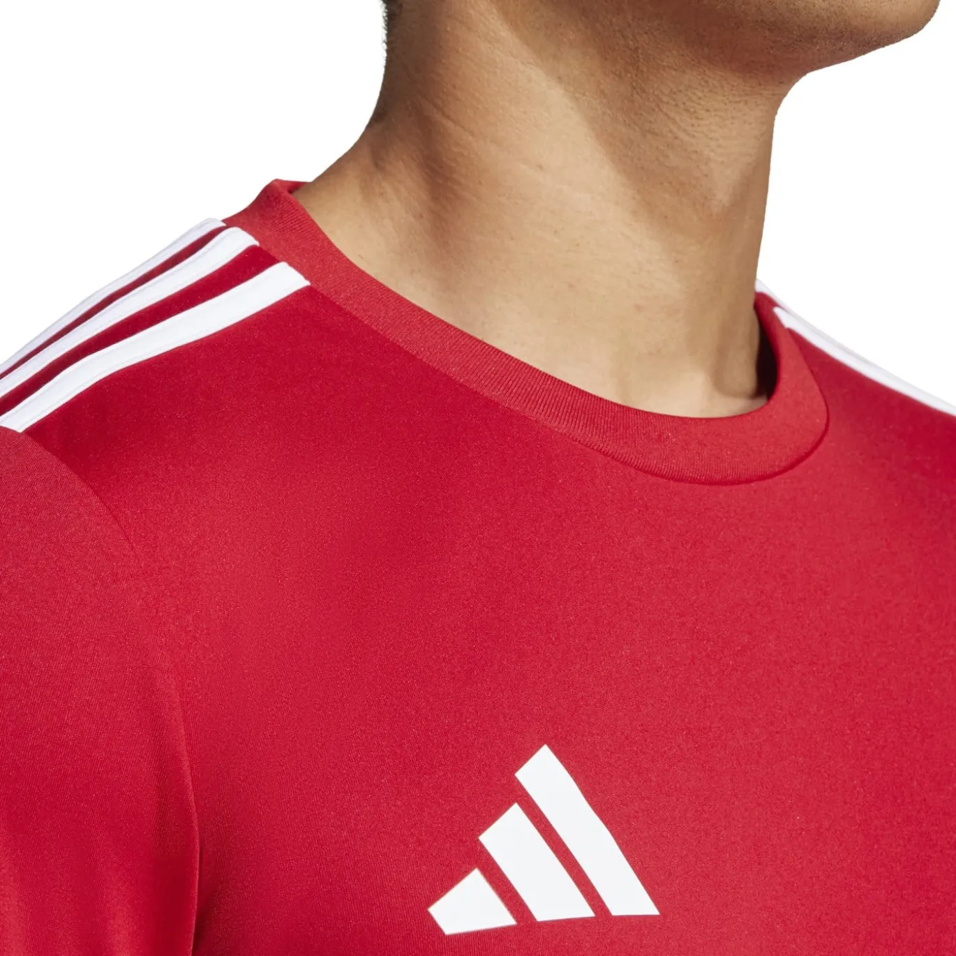 adidas Squadra 25 Voetbalshirt Lange Mouwen Rood Wit