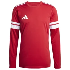 adidas Squadra 25 Voetbalshirt Lange Mouwen Rood Wit