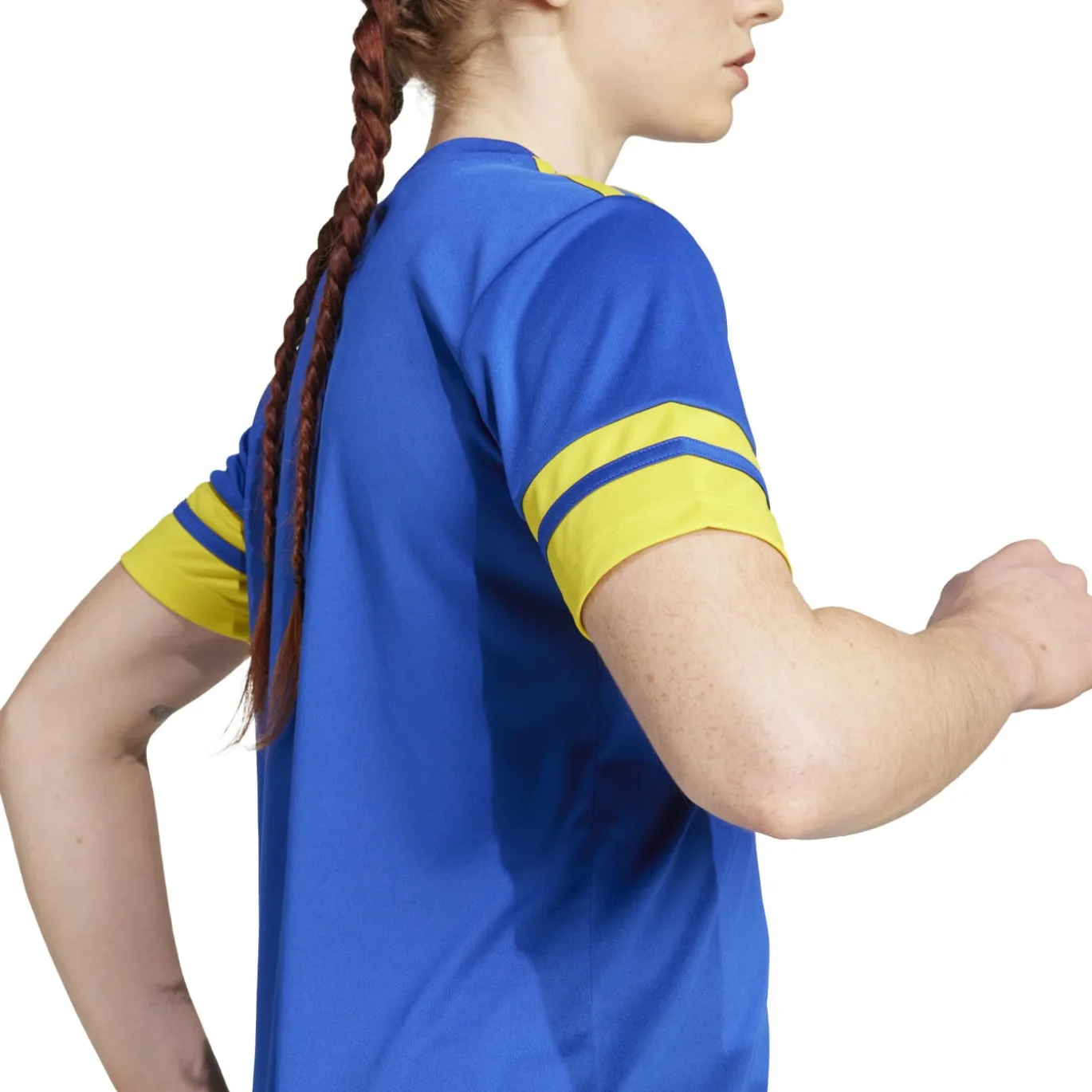 adidas Squadra 25 Voetbalshirt Dames Blauw Geel