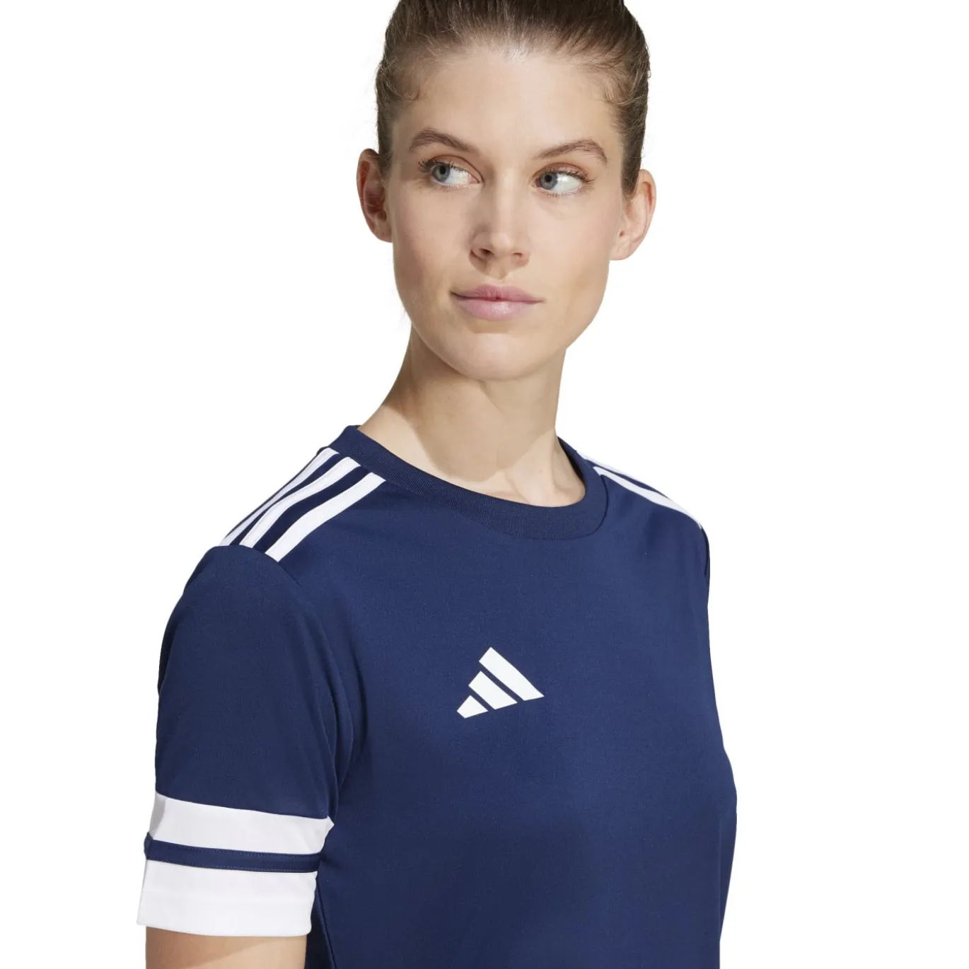 adidas Squadra 25 Voetbalshirt Dames Donkerblauw Wit