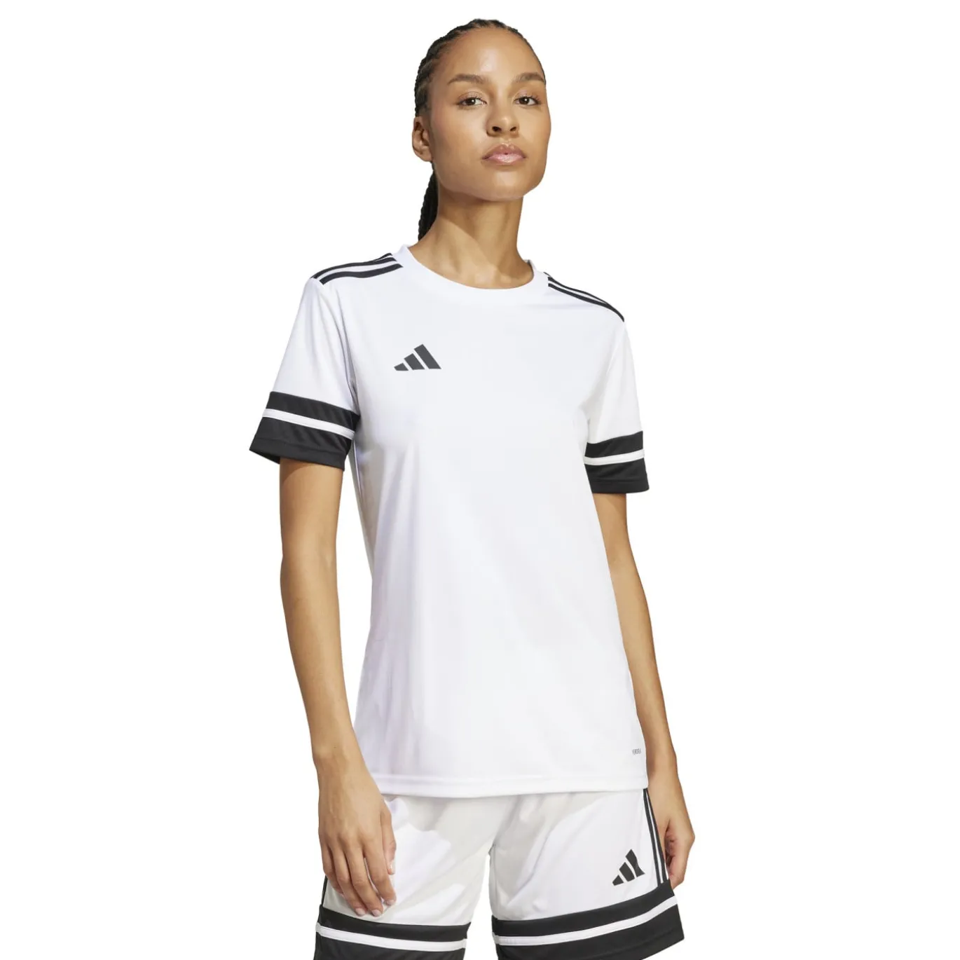 adidas Squadra 25 Voetbalshirt Dames Wit Zwart