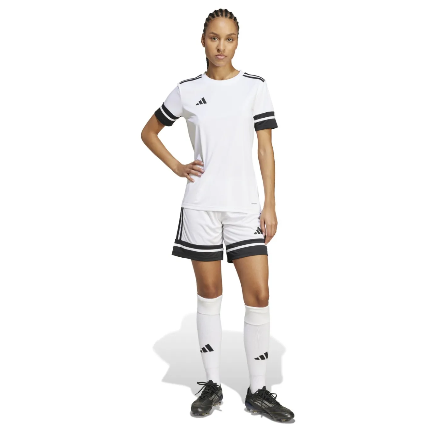 adidas Squadra 25 Voetbalshirt Dames Wit Zwart