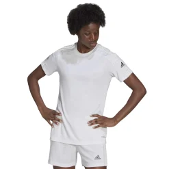 adidas Squadra 21 Voetbalshirt Dames Wit Zwart