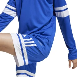 adidas Squadra 25 Voetbalshirt Lange Mouwen Kids Blauw Wit