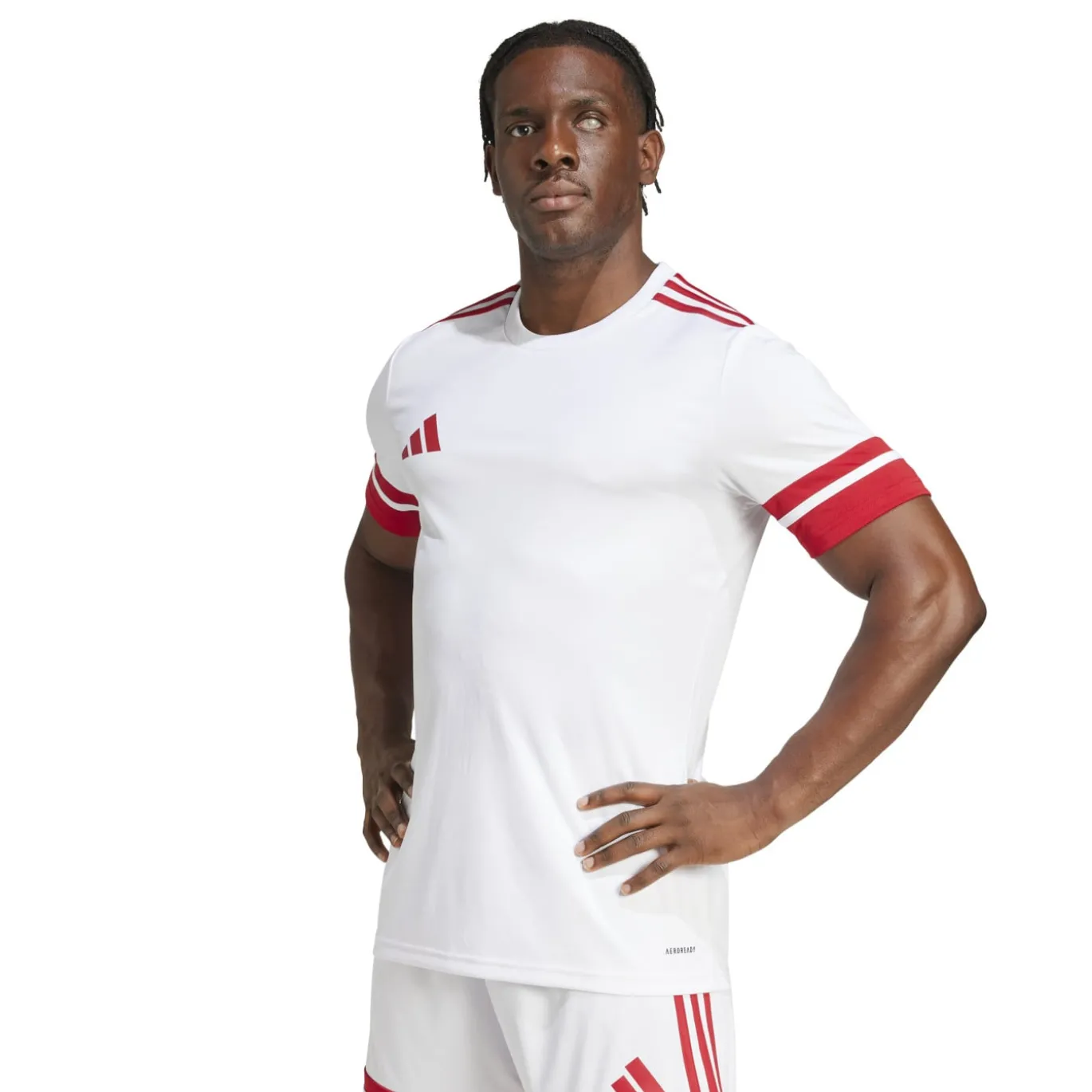 adidas Squadra 25 Voetbalshirt Wit Rood