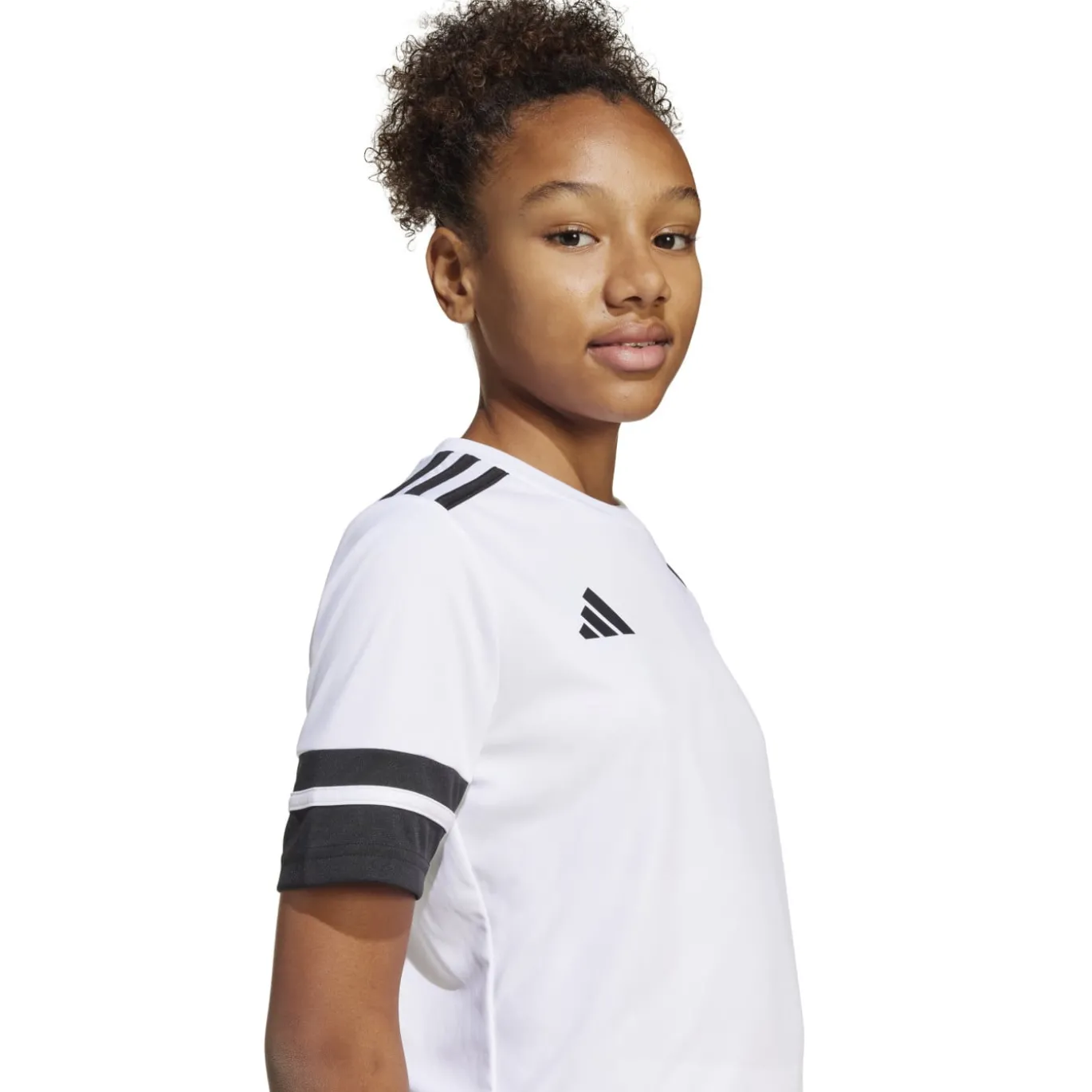 adidas Squadra 25 Voetbalshirt Kids Wit Zwart