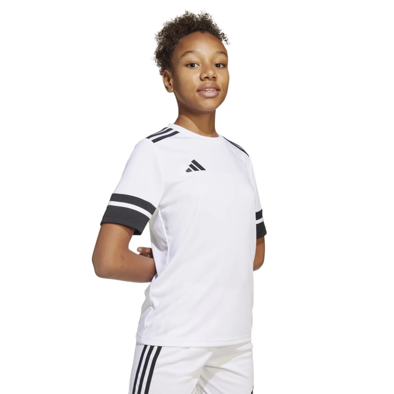 adidas Squadra 25 Voetbalshirt Kids Wit Zwart