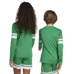 adidas Squadra 25 Voetbalshirt Lange Mouwen Kids Groen Wit