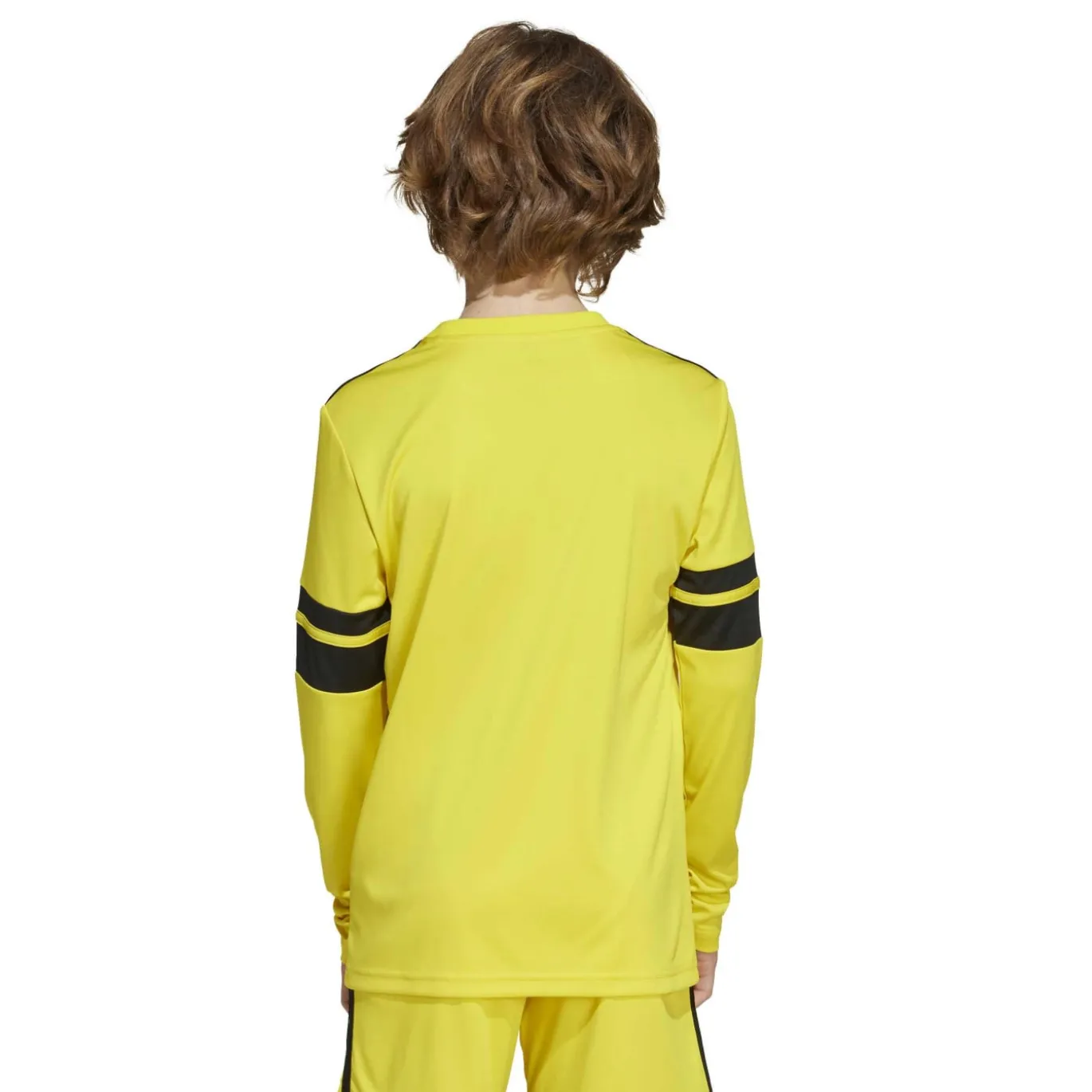 adidas Squadra 25 Voetbalshirt Lange Mouwen Kids Geel Zwart