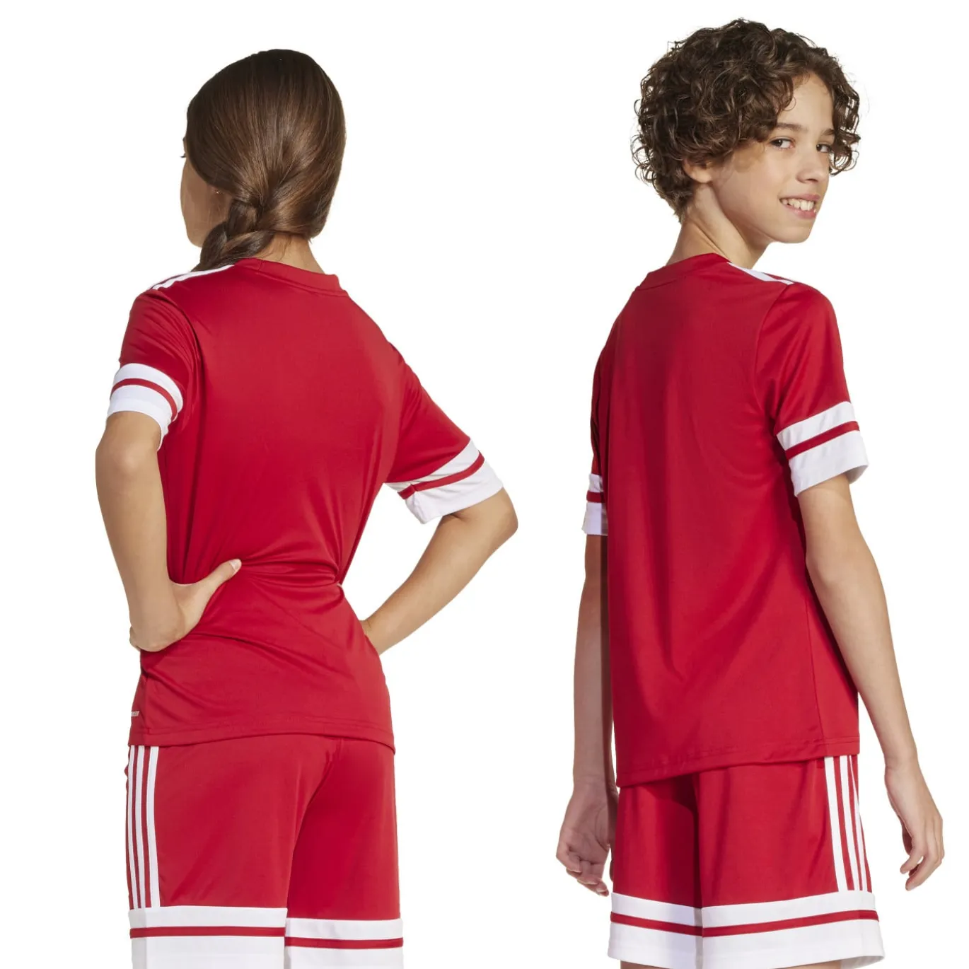 adidas Squadra 25 Voetbaltenue Kids Rood Wit