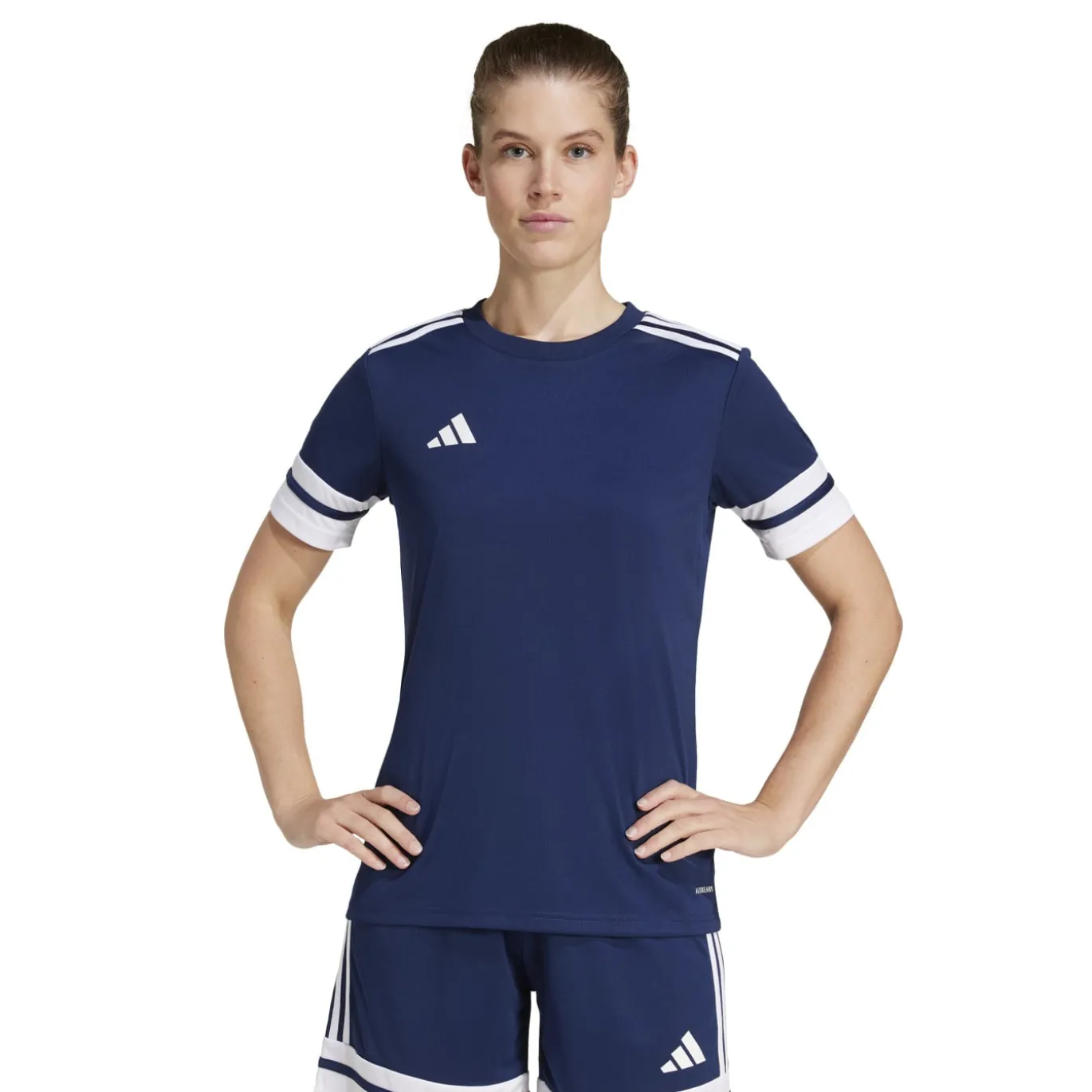 adidas Squadra 25 Voetbaltenue Dames Donkerblauw Wit