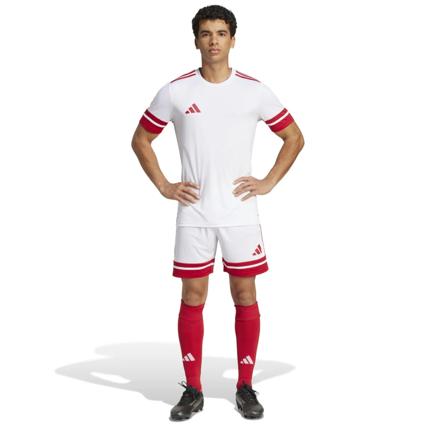 adidas Squadra 25 Voetbaltenue Wit Rood