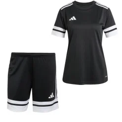adidas Squadra 25 Voetbaltenue Dames Zwart Wit