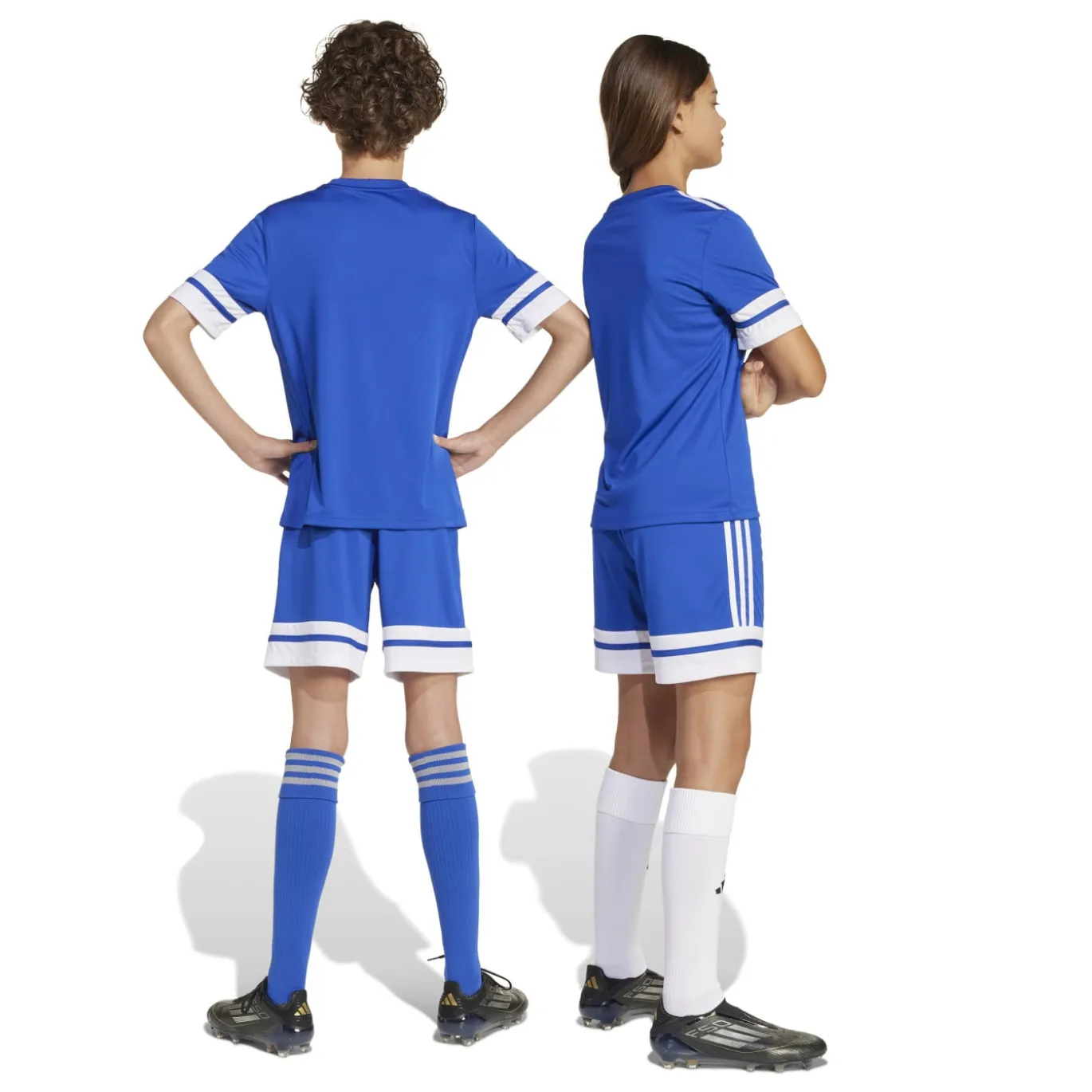 adidas Squadra 25 Voetbaltenue Kids Blauw Wit