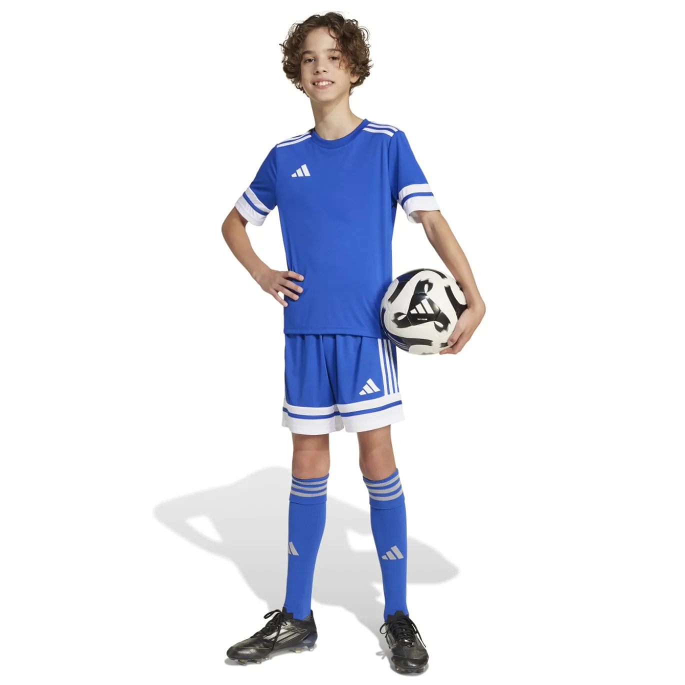 adidas Squadra 25 Voetbaltenue Kids Blauw Wit