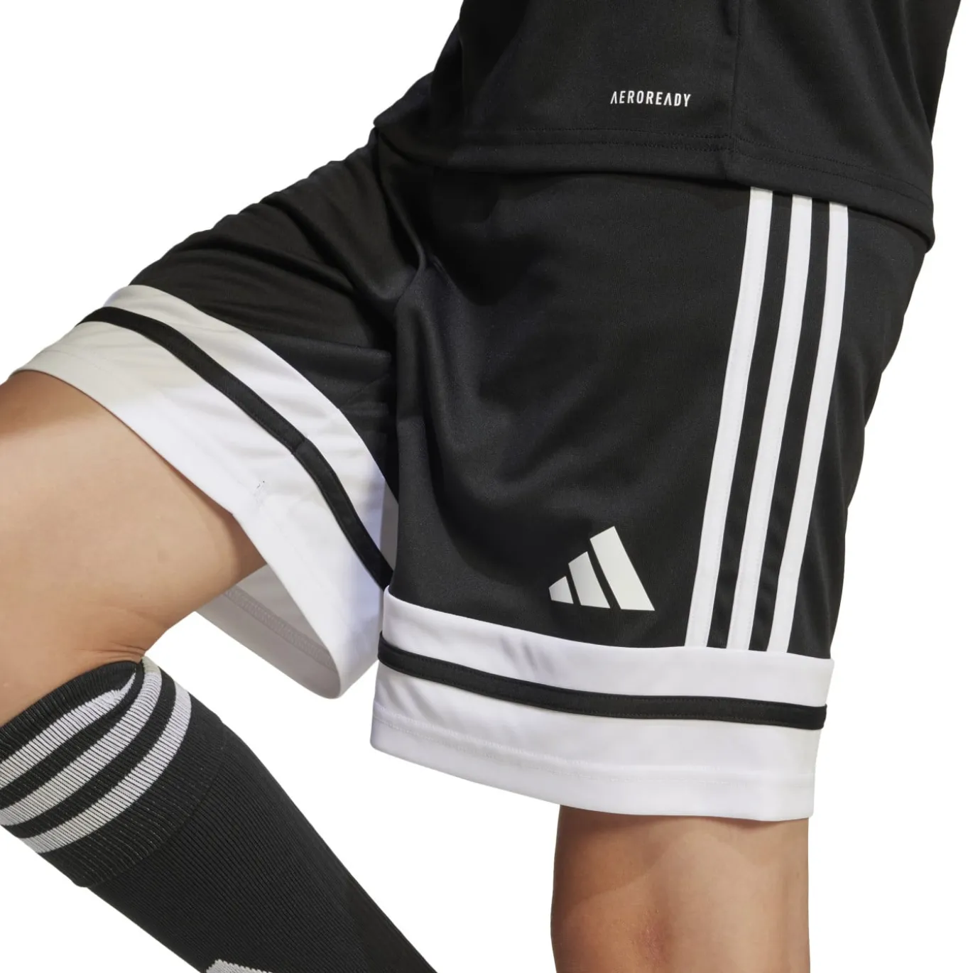 adidas Squadra 25 Voetbaltenue Kids Zwart Wit