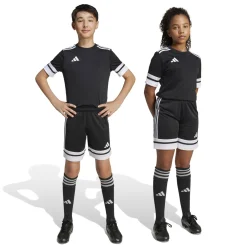 adidas Squadra 25 Voetbaltenue Kids Zwart Wit