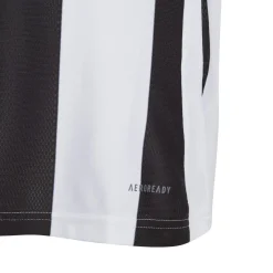 adidas Striped 24 Voetbalshirt Kids Wit Zwart