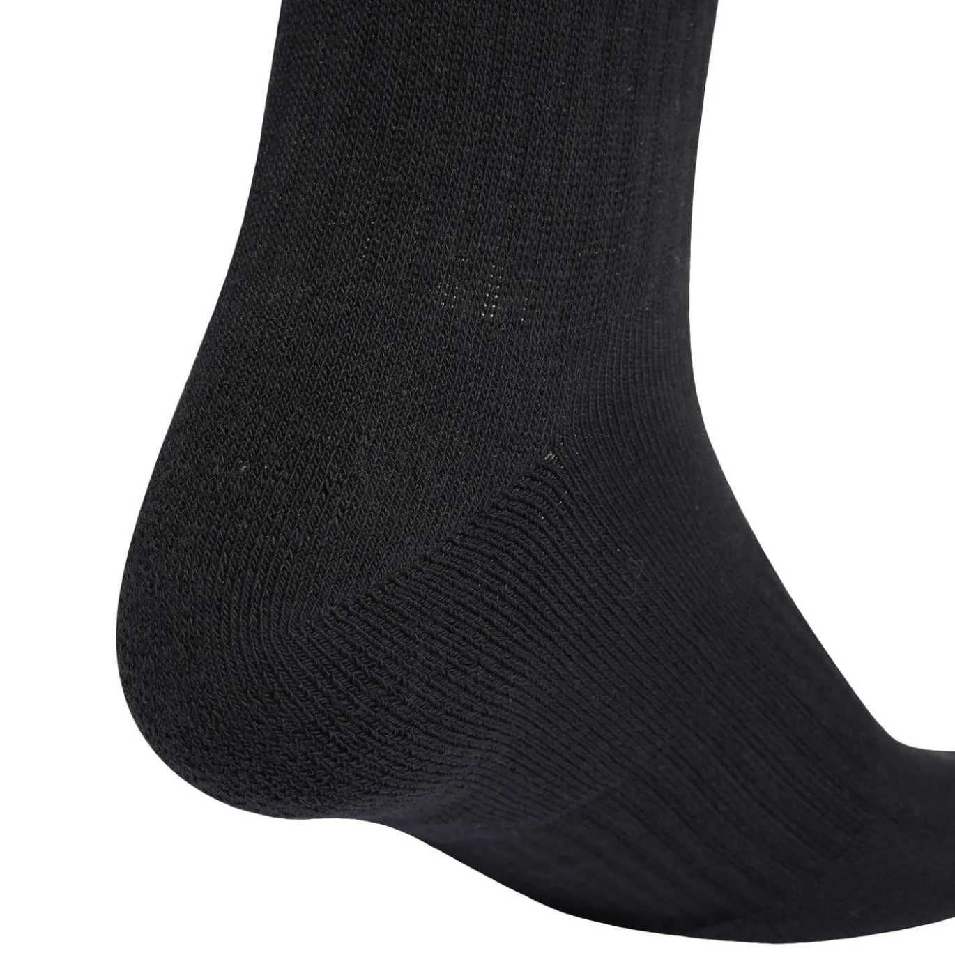 adidas 3-Stripes Gevoerde Sportwear Sokken 3 Paar Zwart Wit