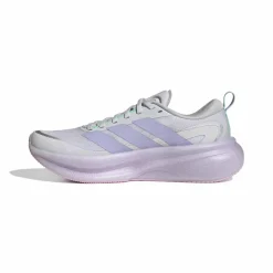 adidas Supernova Glide Hardloopschoenen Dames Zilvergrijs Paars Mintgroen