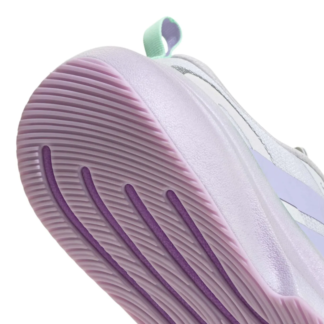 adidas Supernova Glide Hardloopschoenen Dames Zilvergrijs Paars Mintgroen