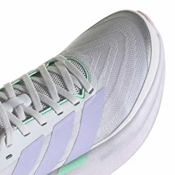 adidas Supernova Glide Hardloopschoenen Dames Zilvergrijs Paars Mintgroen