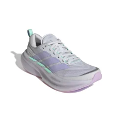 adidas Supernova Glide Hardloopschoenen Dames Zilvergrijs Paars Mintgroen