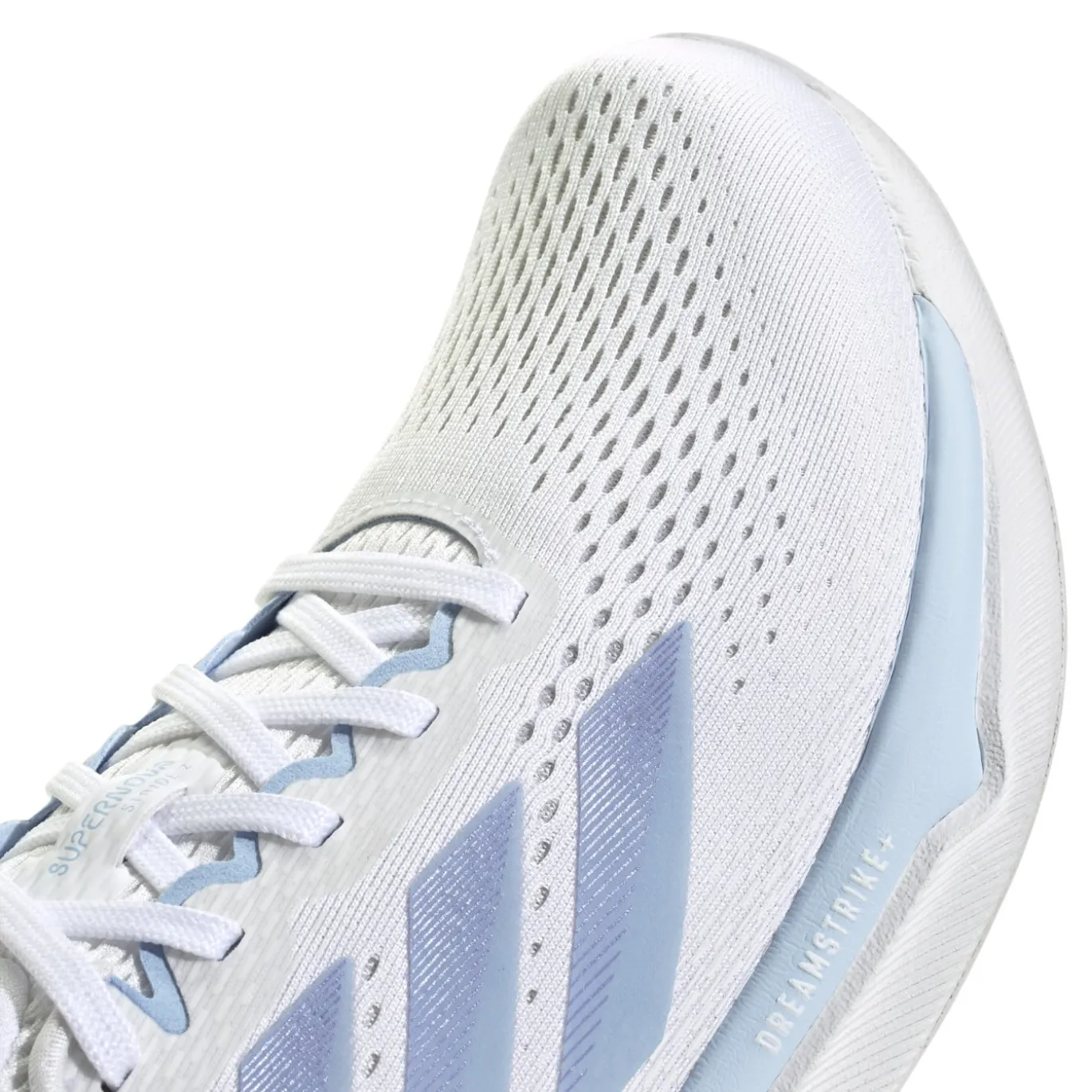 adidas Supernova Stride 2 Hardloopschoenen Dames Wit Lichtblauw
