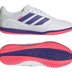 adidas Super Sala III Zaalvoetbalschoenen (IN) Wit Paars Roze