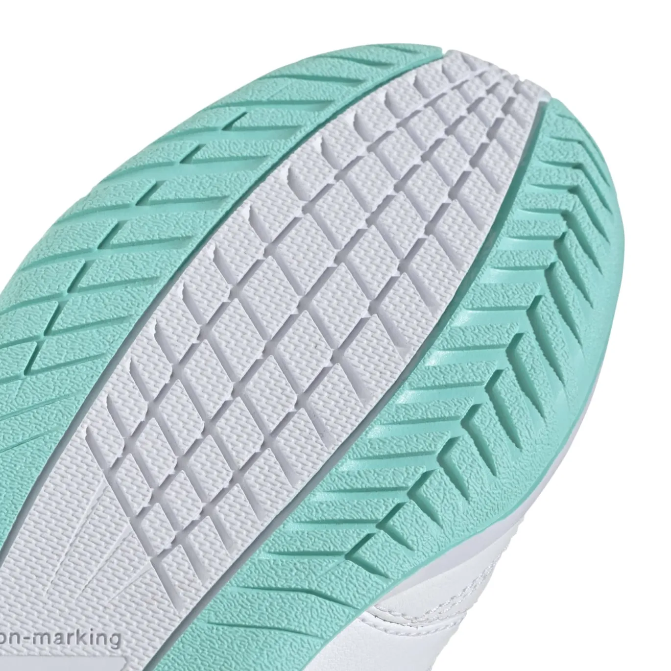 adidas Super Sala III Zaalvoetbalschoenen (IN) Kids Wit Zwart Turquoise Roze