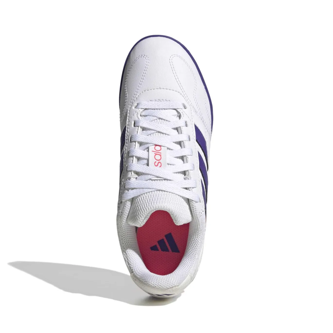 adidas Super Sala III Zaalvoetbalschoenen (IN) Kids Wit Paars Roze