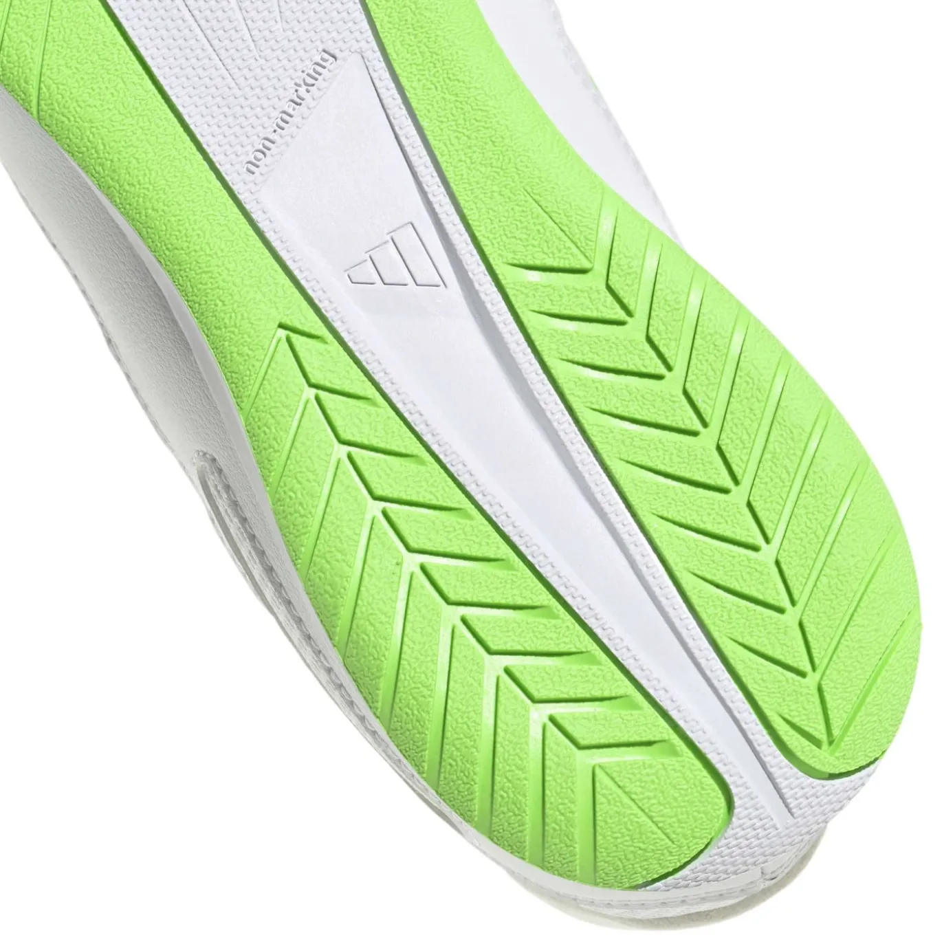 adidas Super Sala III Zaalvoetbalschoenen (IN) Wit Lichtgroen Zwart