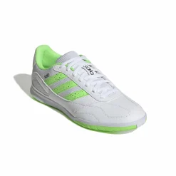 adidas Super Sala III Zaalvoetbalschoenen (IN) Wit Lichtgroen Zwart