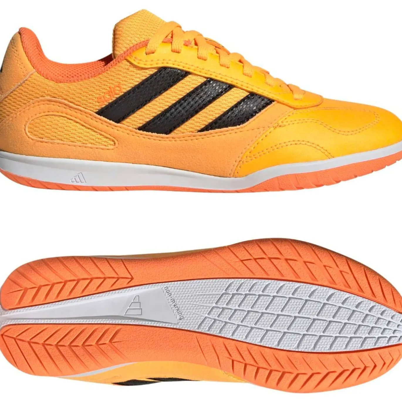 adidas Super Sala III Zaalvoetbalschoenen (IN) Kids Feloranje Zwart Oranje